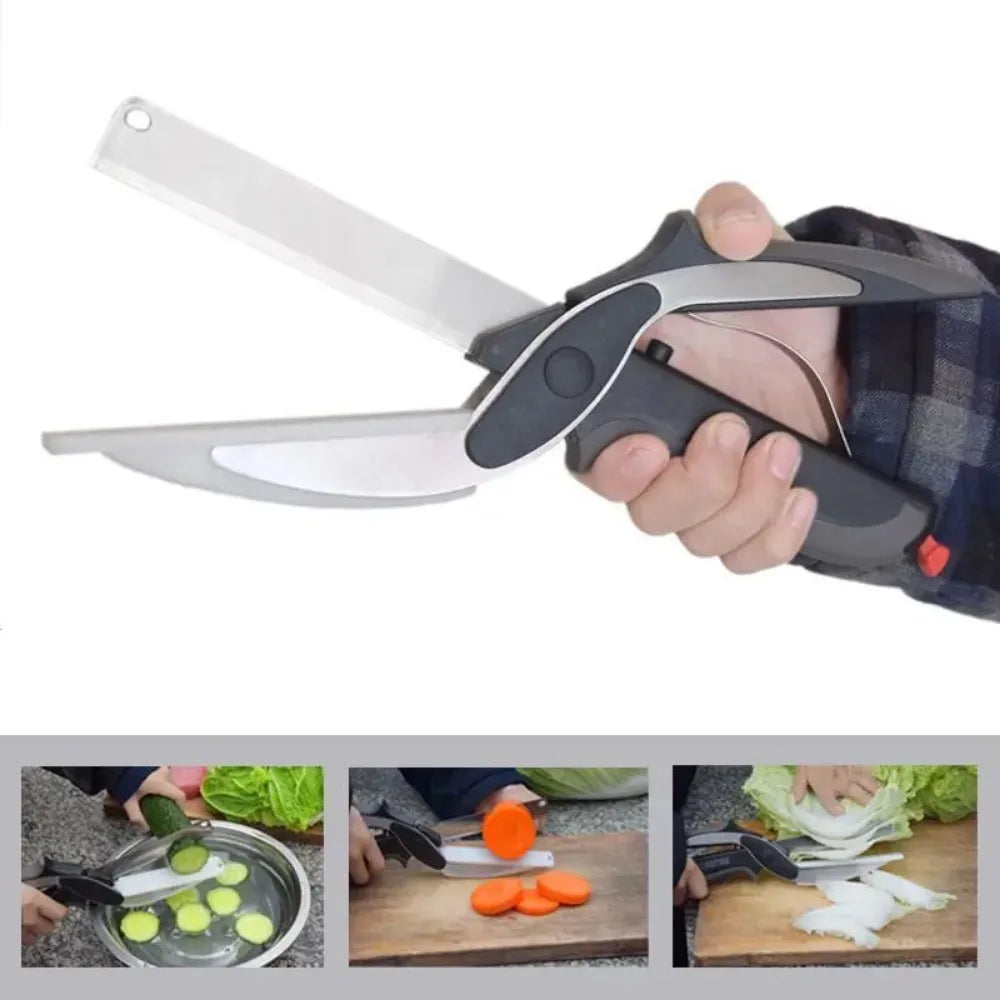 Tijeras para cortar verduras herramienta de cocina inteligente