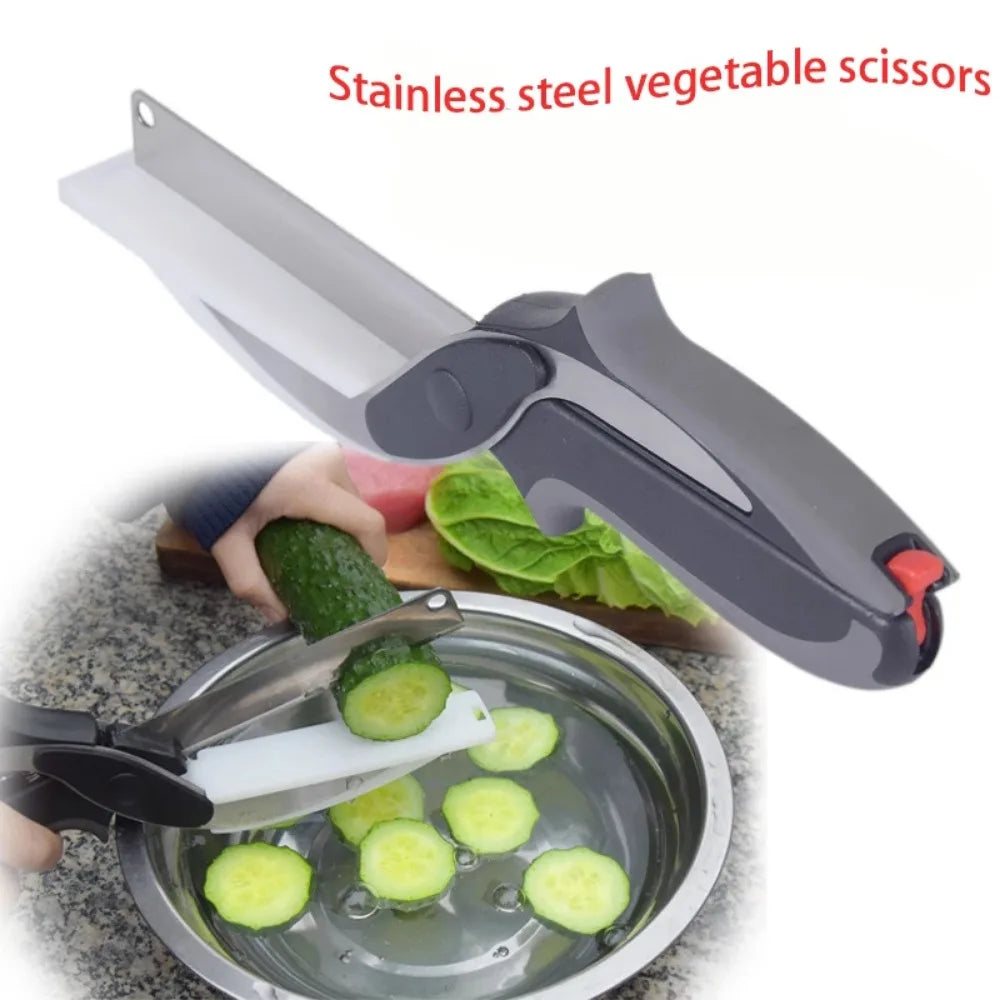 Tijeras para cortar verduras herramienta de cocina inteligente